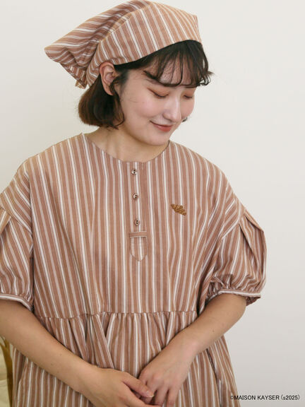 【MAISON KAYSER】三角巾付きワンピース【S/Mサイズ】（オフホワイト/ベージュ）｜Samansa Mos2（サマンサ モスモス）通販