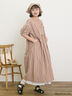 【MAISON KAYSER】三角巾付きワンピース【S/Mサイズ】（オフホワイト/ベージュ）｜Samansa Mos2（サマンサ モスモス）通販