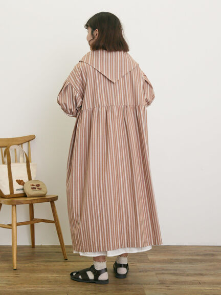 【MAISON KAYSER】三角巾付きワンピース【S/Mサイズ】（オフホワイト/ベージュ）｜Samansa Mos2（サマンサ モスモス）通販