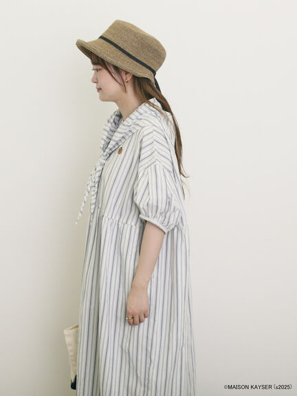 【MAISON KAYSER】三角巾付きワンピース【S/Mサイズ】（オフホワイト/ベージュ）｜Samansa Mos2（サマンサ モスモス）通販