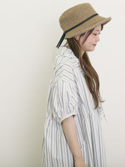 【MAISON KAYSER】三角巾付きワンピース【S/Mサイズ】（オフホワイト/ベージュ）｜Samansa Mos2（サマンサ モスモス）通販