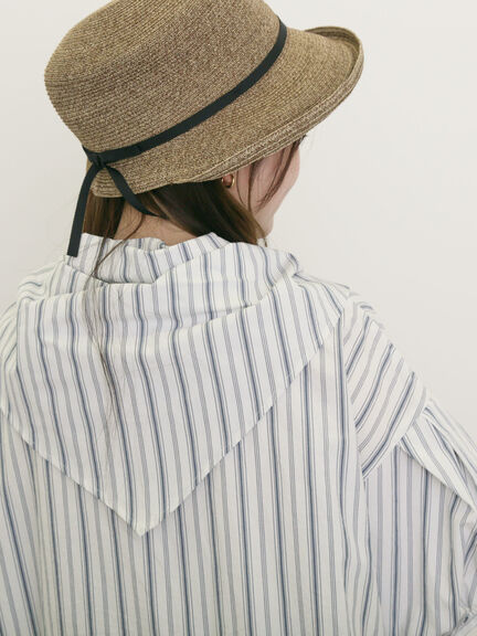 【MAISON KAYSER】三角巾付きワンピース【S/Mサイズ】（オフホワイト/ベージュ）｜Samansa Mos2（サマンサ モスモス）通販