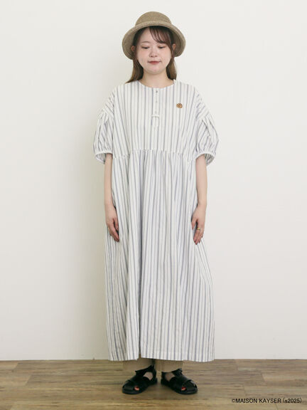 【MAISON KAYSER】三角巾付きワンピース【S/Mサイズ】（オフホワイト/ベージュ）｜Samansa Mos2（サマンサ モスモス）通販