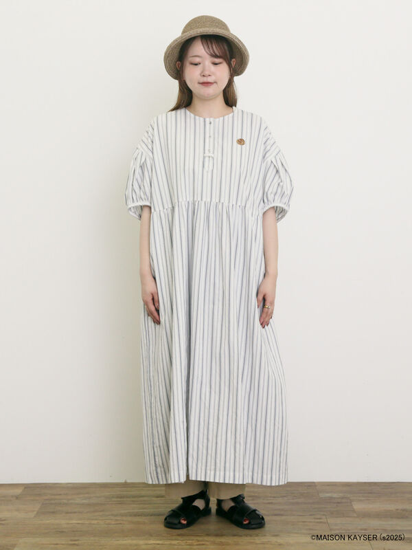 ワンピース　さんまsama セール】 【MAISON KAYSER】三角巾付きワンピース【S/Mサイズ