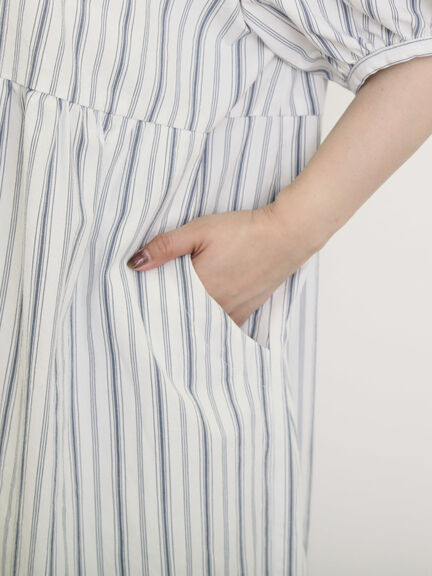 【MAISON KAYSER】三角巾付きワンピース【S/Mサイズ】（オフホワイト/ベージュ）｜Samansa Mos2（サマンサ モスモス）通販