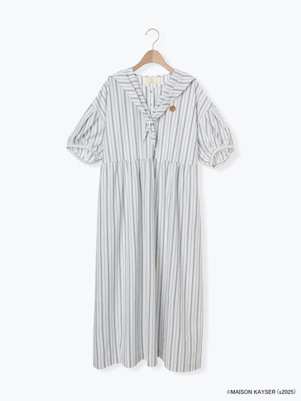 【MAISON KAYSER】三角巾付きワンピース【S/Mサイズ】（オフホワイト/ベージュ）｜Samansa Mos2（サマンサ モスモス）通販
