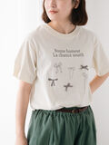 リボンTシャツ（キナリ）｜Samansa Mos2（サマンサ モスモス）通販