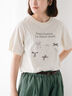 リボンTシャツ（キナリ）｜Samansa Mos2（サマンサ モスモス）通販