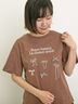 リボンTシャツ（オフホワイト/ブラック/ブラウン/キナリ）｜Samansa Mos2（サマンサ モスモス）通販