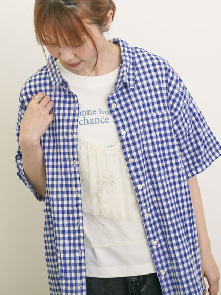 リボンTシャツ（オフホワイト/ブラック/ブラウン/キナリ）｜Samansa Mos2（サマンサ モスモス）通販
