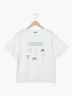 リボンTシャツ（オフホワイト/ブラック/ブラウン/キナリ）｜Samansa Mos2（サマンサ モスモス）通販