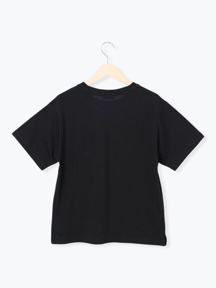 リボンTシャツ（オフホワイト/ブラック/ブラウン/キナリ）｜Samansa Mos2（サマンサ モスモス）通販