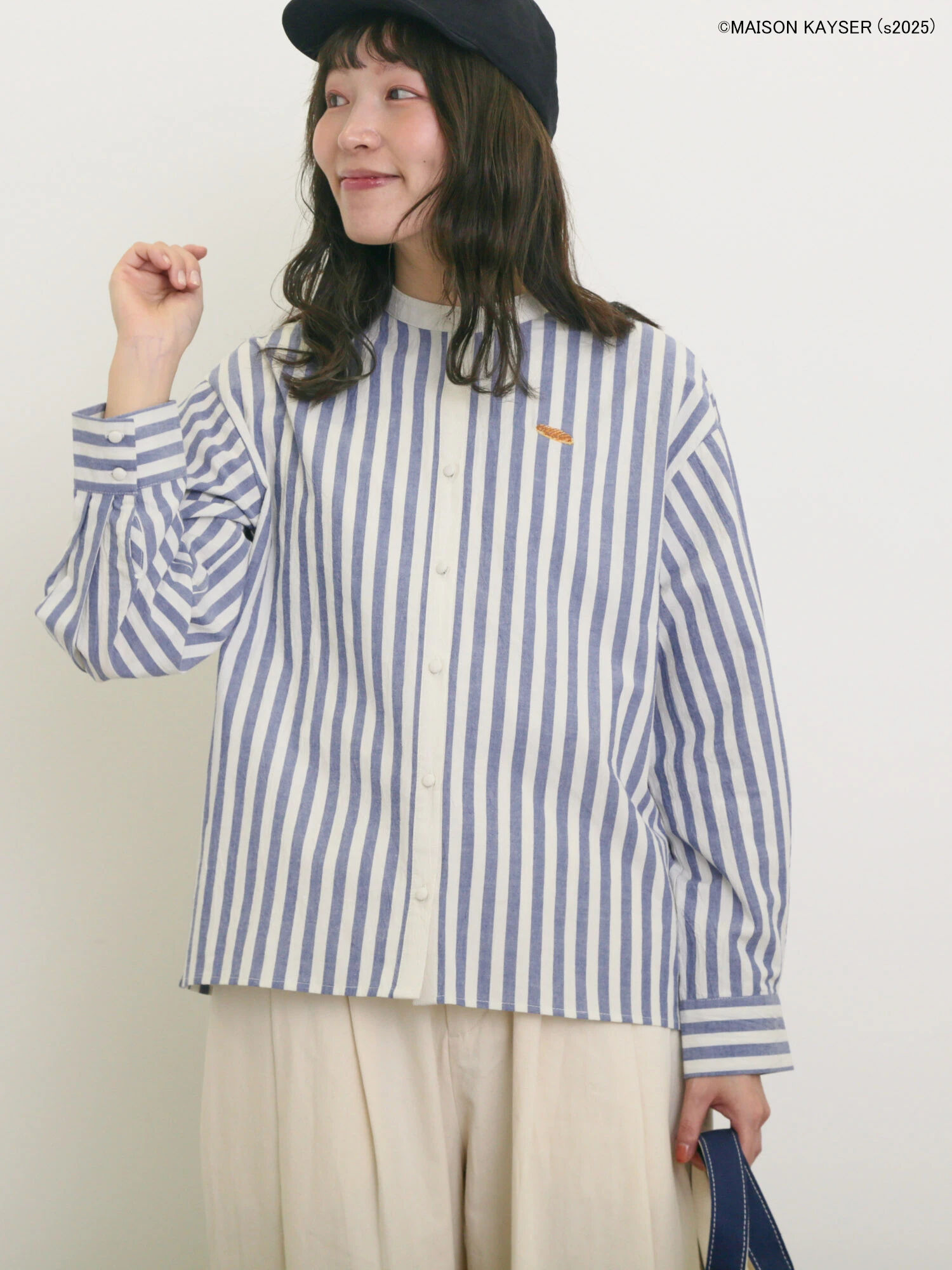 サマンサモスモス＊MAISON KAYSERTシャツ＊刺繍キャミチュニック サマンサモスモス＊MAISON KAYSERTシャツ＊刺繍キャミチュニック