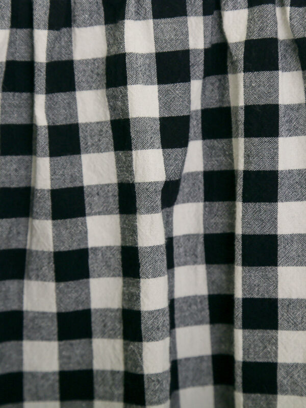 セール】 【MAISON KAYSER】クレリック刺繍シャツ（ブラック
