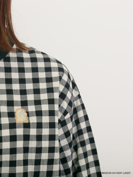 【MAISON KAYSER】クレリック刺繍シャツ（ブラック/ブルー）｜Samansa Mos2（サマンサ モスモス）通販