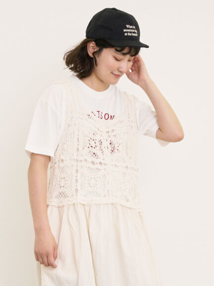 建物プリントTシャツ（オフホワイト/サックスブルー/ネイビー）｜Samansa Mos2（サマンサ モスモス）通販