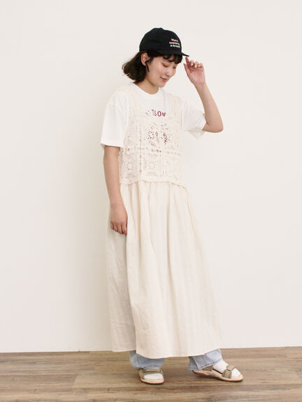 建物プリントTシャツ（オフホワイト/サックスブルー/ネイビー）｜Samansa Mos2（サマンサ モスモス）通販