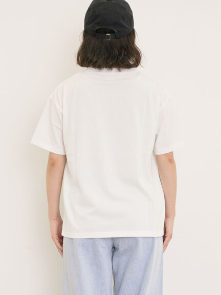 建物プリントTシャツ（オフホワイト/サックスブルー/ネイビー）｜Samansa Mos2（サマンサ モスモス）通販