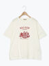 建物プリントTシャツ（オフホワイト/サックスブルー/ネイビー）｜Samansa Mos2（サマンサ モスモス）通販