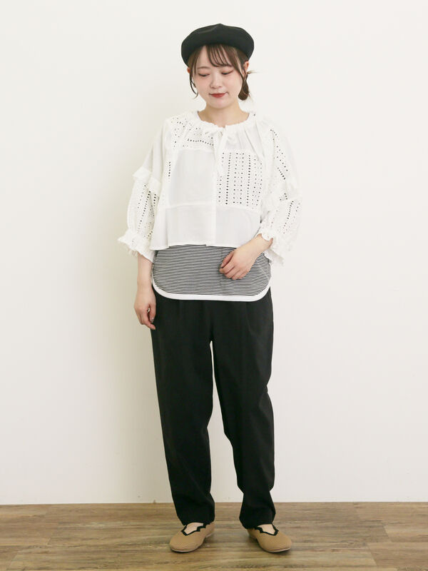 フィグ　レースボレロブラウス フィグレースボレロブラウス