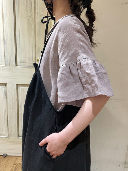 【立川限定】リネンキャミワンピース（オフホワイト/ブラック/キナリ）｜Samansa Mos2（サマンサ モスモス）通販