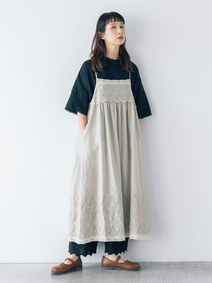 サマンサモスモスワンピース他セット販売 セール】 【kazumi×Samansa Mos2】フリルカラーワンピース