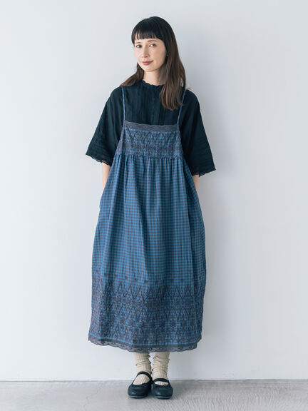 サマンサモスモス今期カズミさんコラボオンライン限定カラーワンピース新品 kazumi×Samansa Mos2】キャミワンピース 《WEB限定カラー