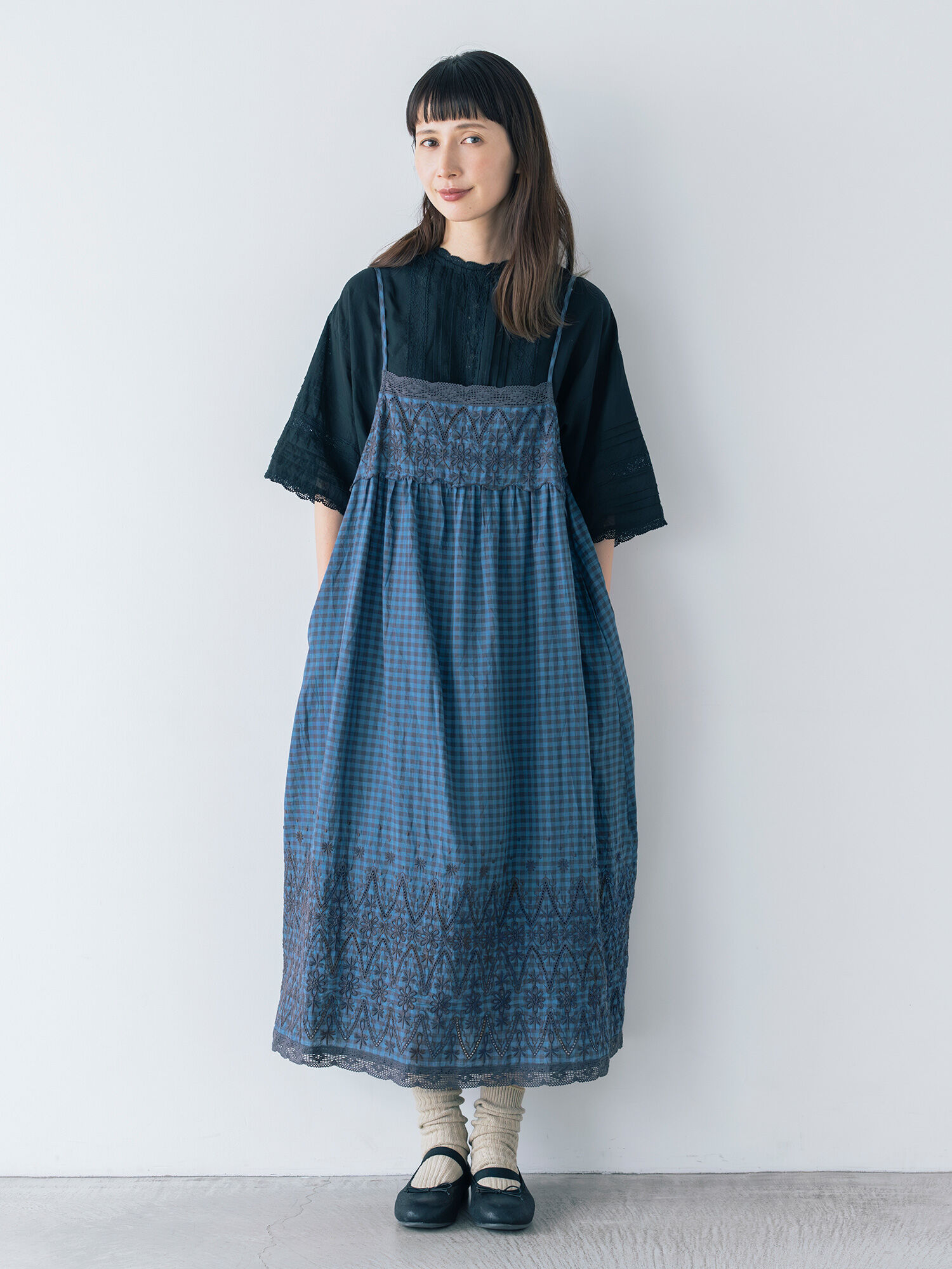 kazumi×Samansa Mos2】キャミワンピース 《WEB限定カラー