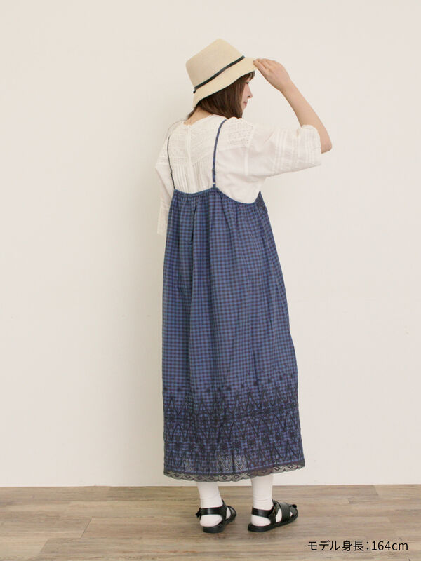 【kazumi×Samansa Mos2】キャミワンピース kazumi×Samansa Mos2】キャミワンピース（ブラック/ピンク