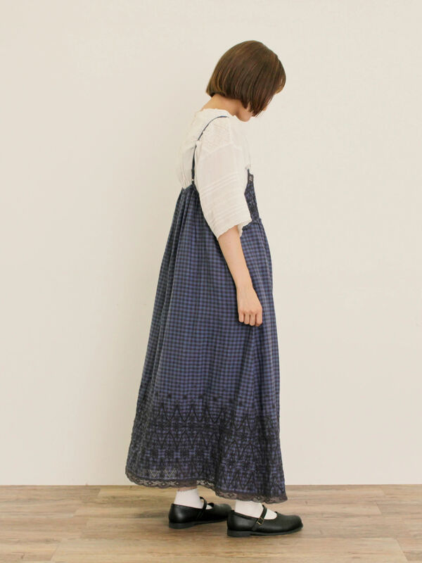 kazumi×Samansa Mos2】キャミワンピース 《WEB限定カラー》（ブルー