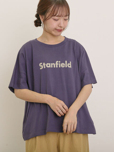 ロゴアソートプリントゆるTシャツ（オフホワイト/ピンク/ベージュ/ネイビー）｜Samansa Mos2（サマンサ モスモス）通販