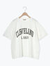 ロゴアソートプリントゆるTシャツ（オフホワイト/ピンク/ベージュ/ネイビー）｜Samansa Mos2（サマンサ モスモス）通販