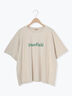 ロゴアソートプリントゆるTシャツ（オフホワイト/ピンク/ベージュ/ネイビー）｜Samansa Mos2（サマンサ モスモス）通販