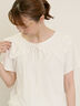 セーラー襟Tシャツ（オフホワイト/ネイビー/キナリ）｜Samansa Mos2（サマンサ モスモス）通販
