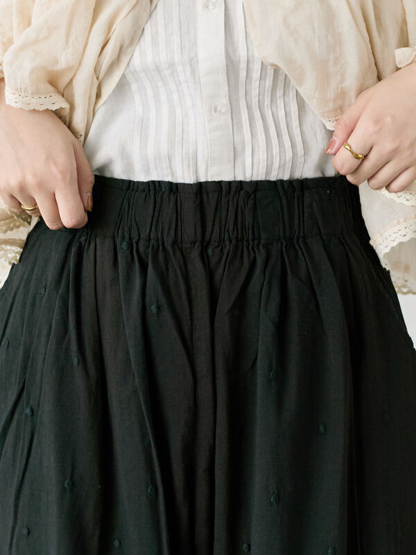 サマンサモスモス 【kazumi×Samansa Mos2】刺繍パンツ kazumi×Samansa Mos2】刺繍パンツ（ブラック/ピンク/ベージュ