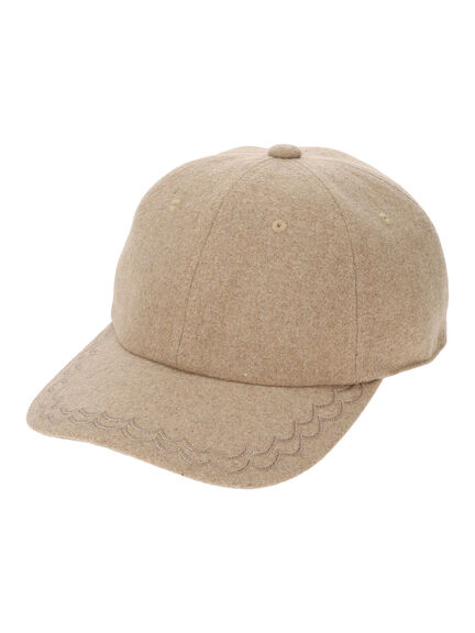 【美品】サマンサモスモス　帽子　2点セット セール】 【トムとジェリー】刺繍CAP（ベージュ/ブルー