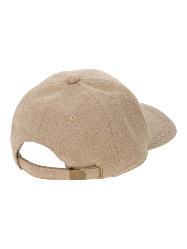 セール】 【消臭効果】スカラップ刺繍キャップ（チャコールグレー