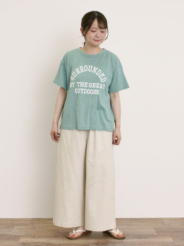 USS2 パンツ　ライトグレー　Mサイズ Dickies パンツ 「DICKIES/ディッキーズ」ライトツイル