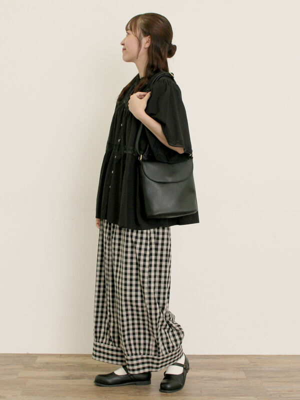 セール】 バケツ型ショルダーバッグ（ブラック/ブラウン/バッグ/バッグ