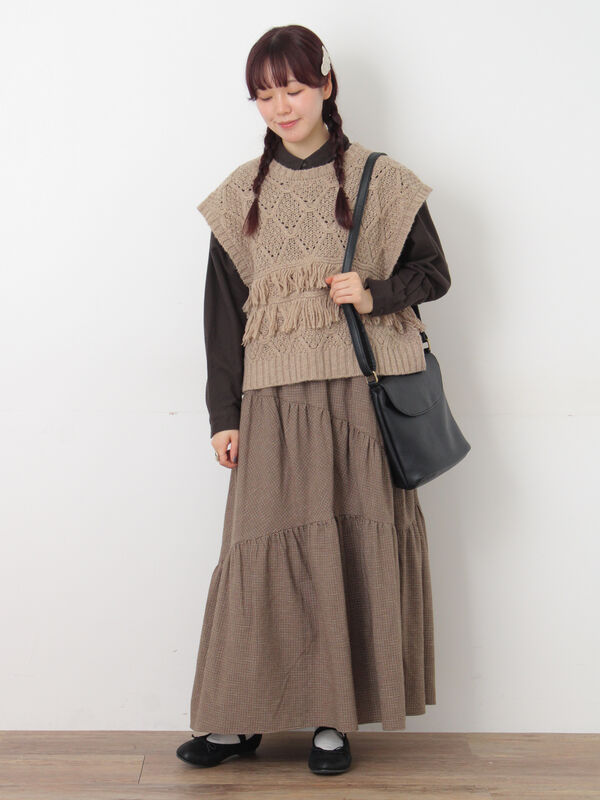 セール】 バケツ型ショルダーバッグ（ブラック/ブラウン/バッグ/バッグ