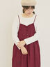 ランダム刺繍入りワンピース（ブラック/ボルドー/グリーン/キナリ）｜Samansa Mos2（サマンサ モスモス）通販