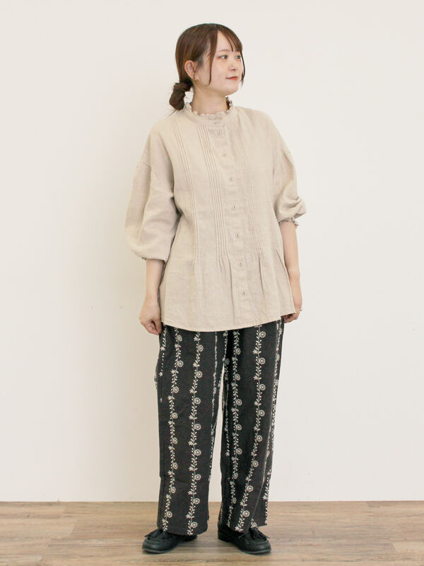 Liilu お花刺繍 パンツ　2y Liilu お花刺繍 パンツ 2y Liilu お花刺繍 パンツ 2y Liilu お花