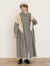 【Cross×Linen】タックワンピース《S/Mサイズ》（ベージュ）｜Samansa Mos2（サマンサ モスモス）通販