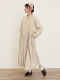 【Cross×Linen】タックワンピース《S/Mサイズ》（キナリ）｜Samansa Mos2（サマンサ モスモス）通販