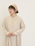 【Cross×Linen】タックワンピース《S/Mサイズ》（ブラック/ボルドー/ベージュ/ブルー/キナリ）｜Samansa Mos2（サマンサ モスモス）通販