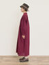 【Cross×Linen】タックワンピース《S/Mサイズ》（ブラック/ボルドー/ベージュ/ブルー/キナリ）｜Samansa Mos2（サマンサ モスモス）通販