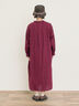 【Cross×Linen】タックワンピース《S/Mサイズ》（ブラック/ボルドー/ベージュ/ブルー/キナリ）｜Samansa Mos2（サマンサ モスモス）通販
