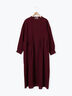 【Cross×Linen】タックワンピース《S/Mサイズ》（ブラック/ボルドー/ベージュ/ブルー/キナリ）｜Samansa Mos2（サマンサ モスモス）通販