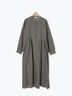 【Cross×Linen】タックワンピース《S/Mサイズ》（ブラック/ボルドー/ベージュ/ブルー/キナリ）｜Samansa Mos2（サマンサ モスモス）通販