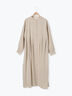 【Cross×Linen】タックワンピース《S/Mサイズ》（ブラック/ボルドー/ベージュ/ブルー/キナリ）｜Samansa Mos2（サマンサ モスモス）通販